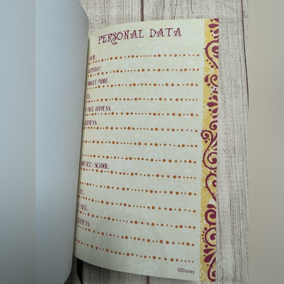 NWT Sally Nightmare Before Christmas Undated 12 Month Planner & Notebook Disney - Picture 10 of 11